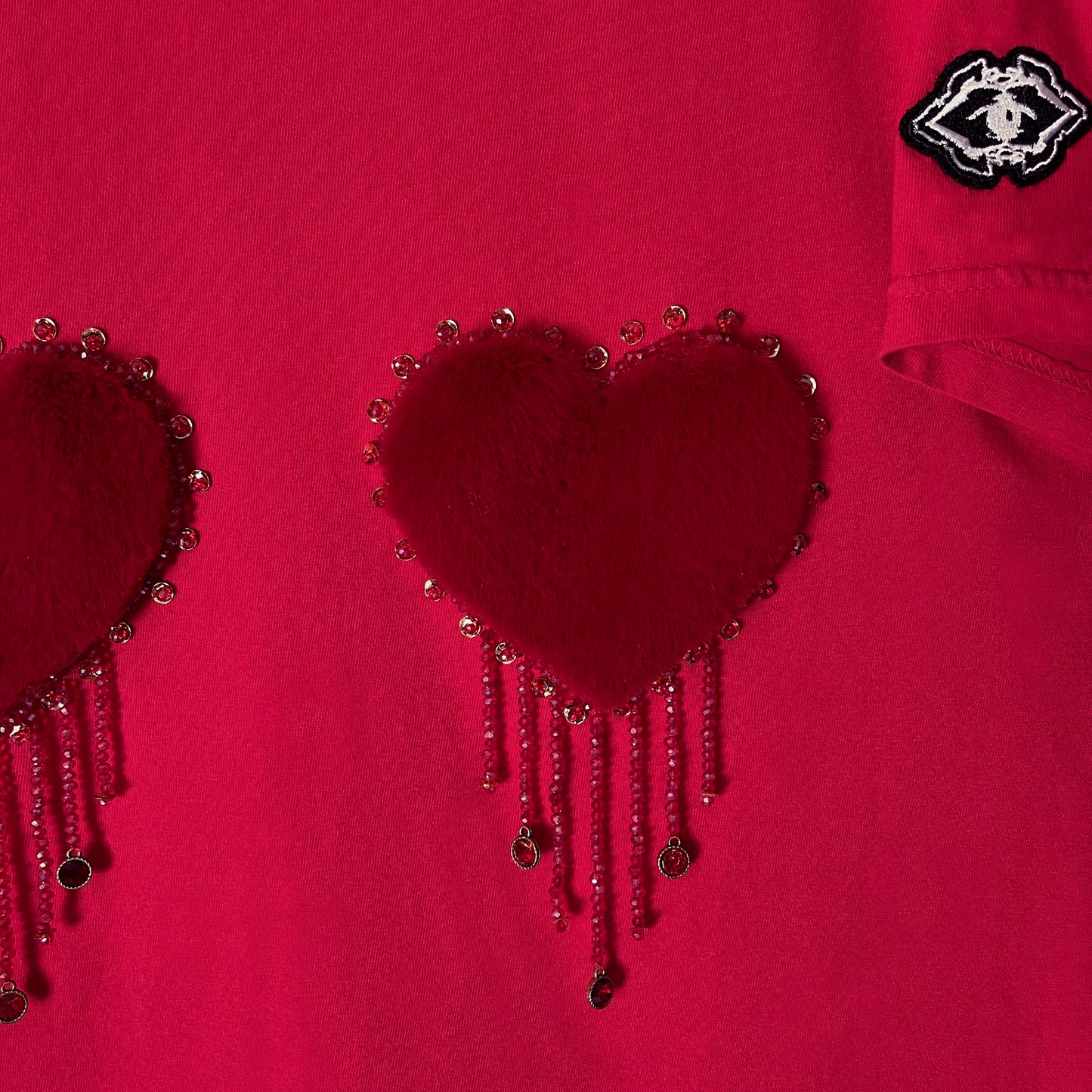 LEELOO & KORBEN - Two Hearts T Shirt