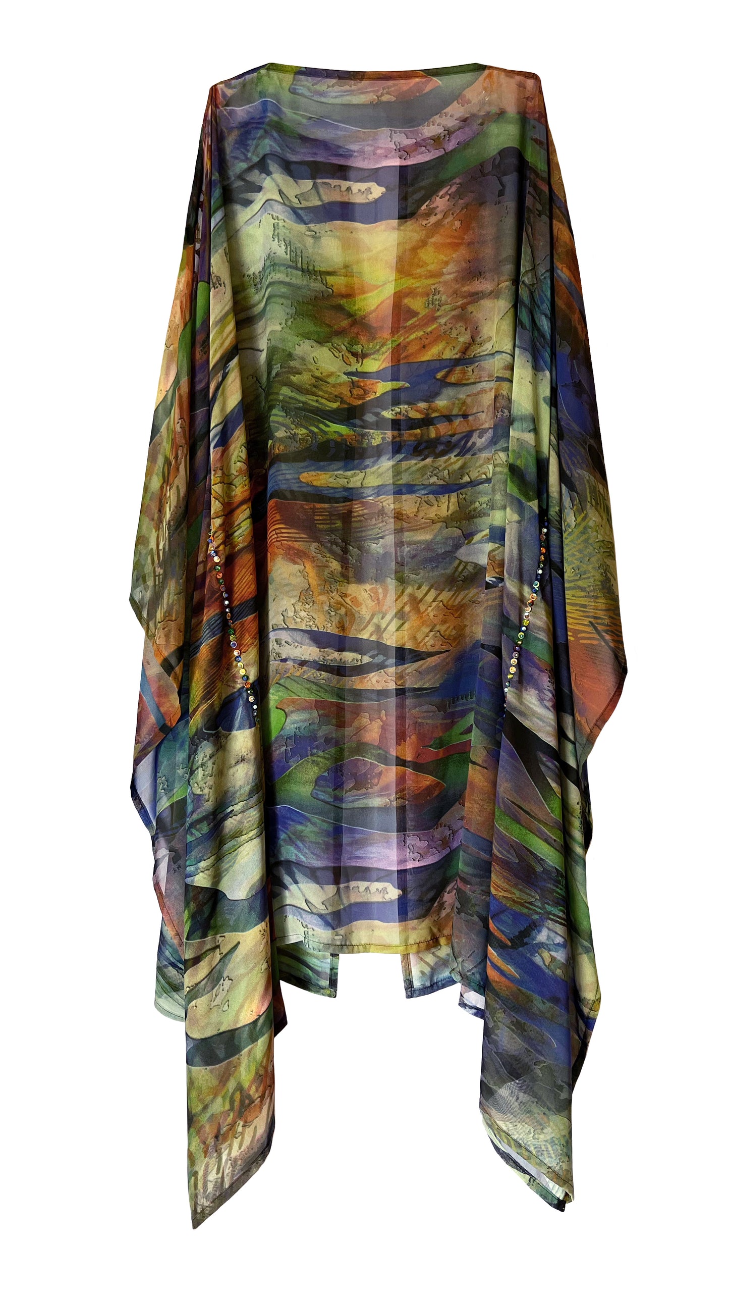 ABALONE I - Maxi Butterly Kimono