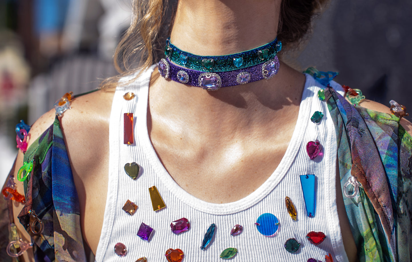 MONARCH - Embellished Choker Necklace